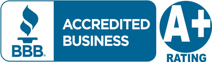 Better Business Bureau Accredited Business, A+ rating